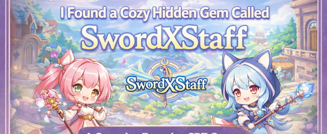 🌙 Pillow Thoughts — I Found a Cozy Little Hidden Gem Called SwordXStaff