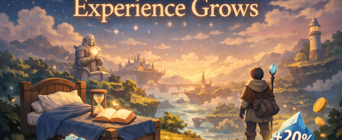 Learning How Experience Grows