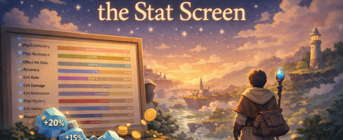 Learning to Read the Stat Screen