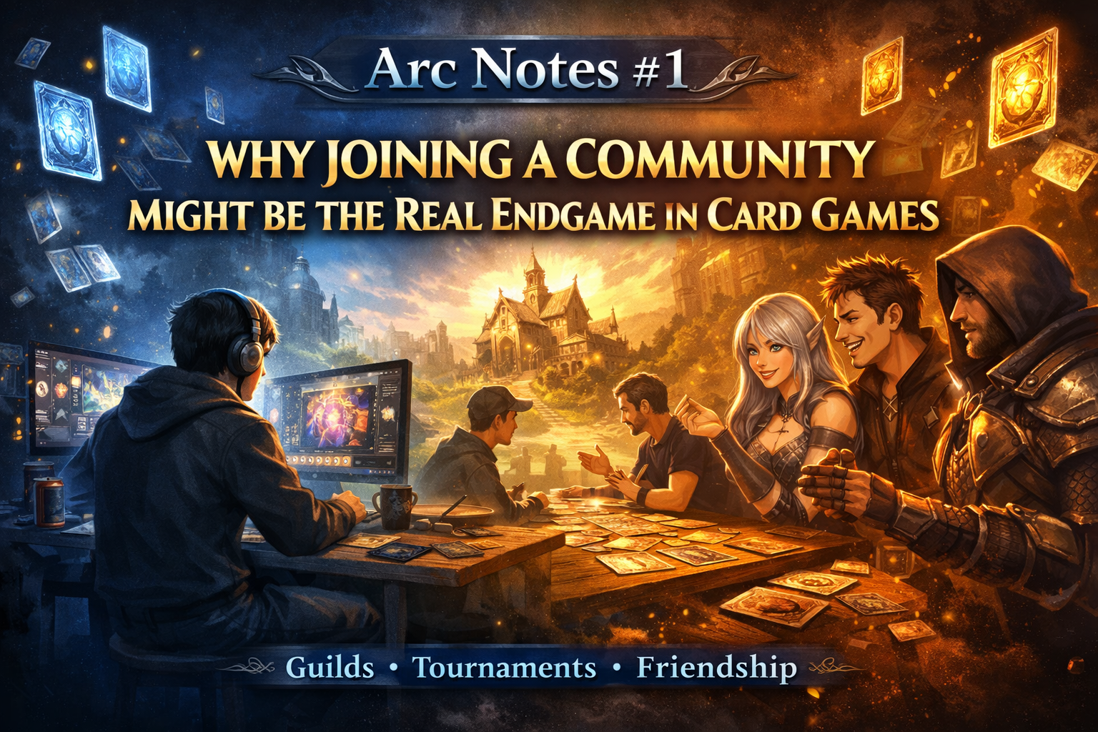 Arc Notes #1: Why Joining a Community Might Be the Real Endgame in Card Games