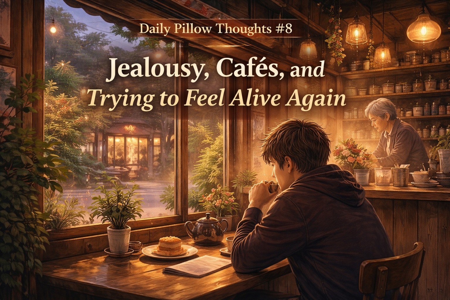 Daily Pillow Thoughts: Why I’m Trying to Stop Escaping and Start Living